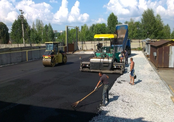 Устройство автодорог в Лунево и Солнечногорском районе